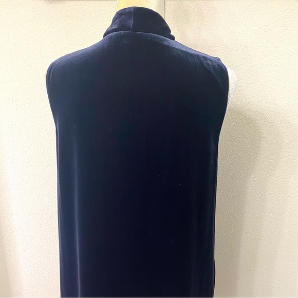 Lafayette 148 Ronan Velvet Tie Shift Dress - Picture 6 of 9